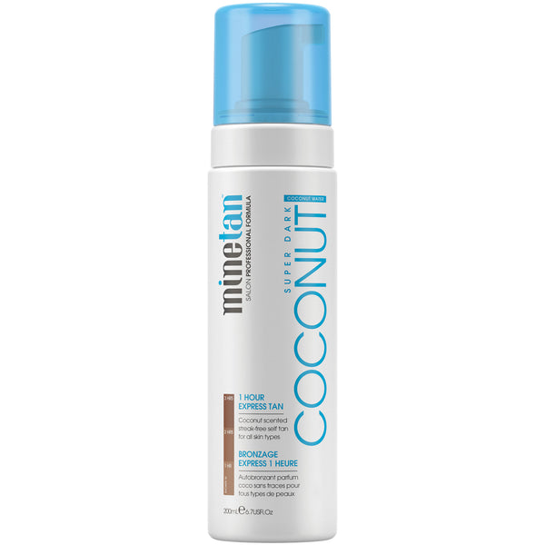 Mine Tan - Coconut Foam 200 ml - Gir en rask, og rik brunfarge.